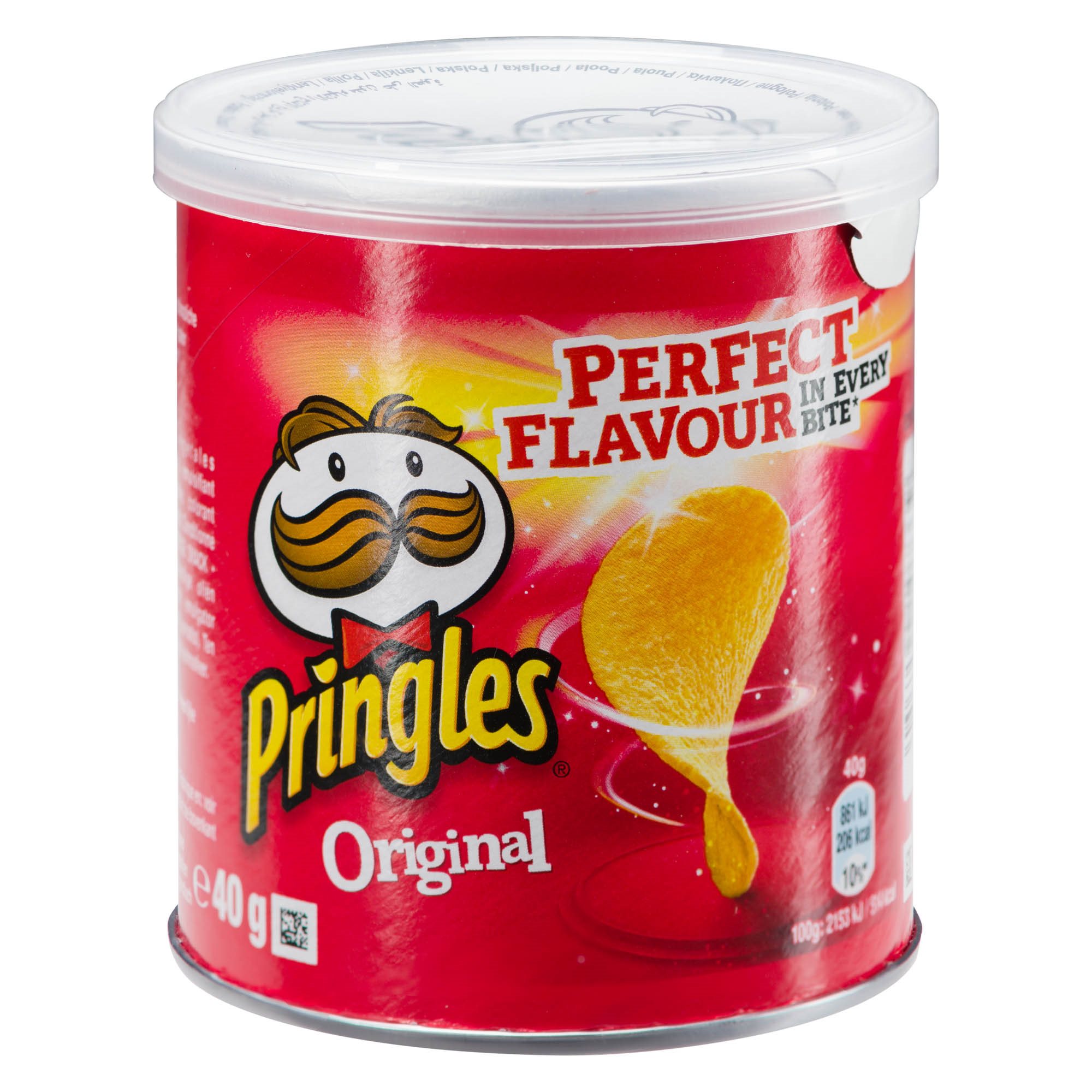 Pringles Original Flavour Potato Chips, 40 g, Pack of 12 - Bulkco